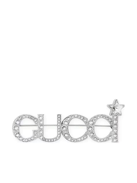 portafoglio con new logo crystal brooch gucci vintage|Gucci .